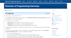 Desktop Screenshot of elementsofprogramminginterviews.com
